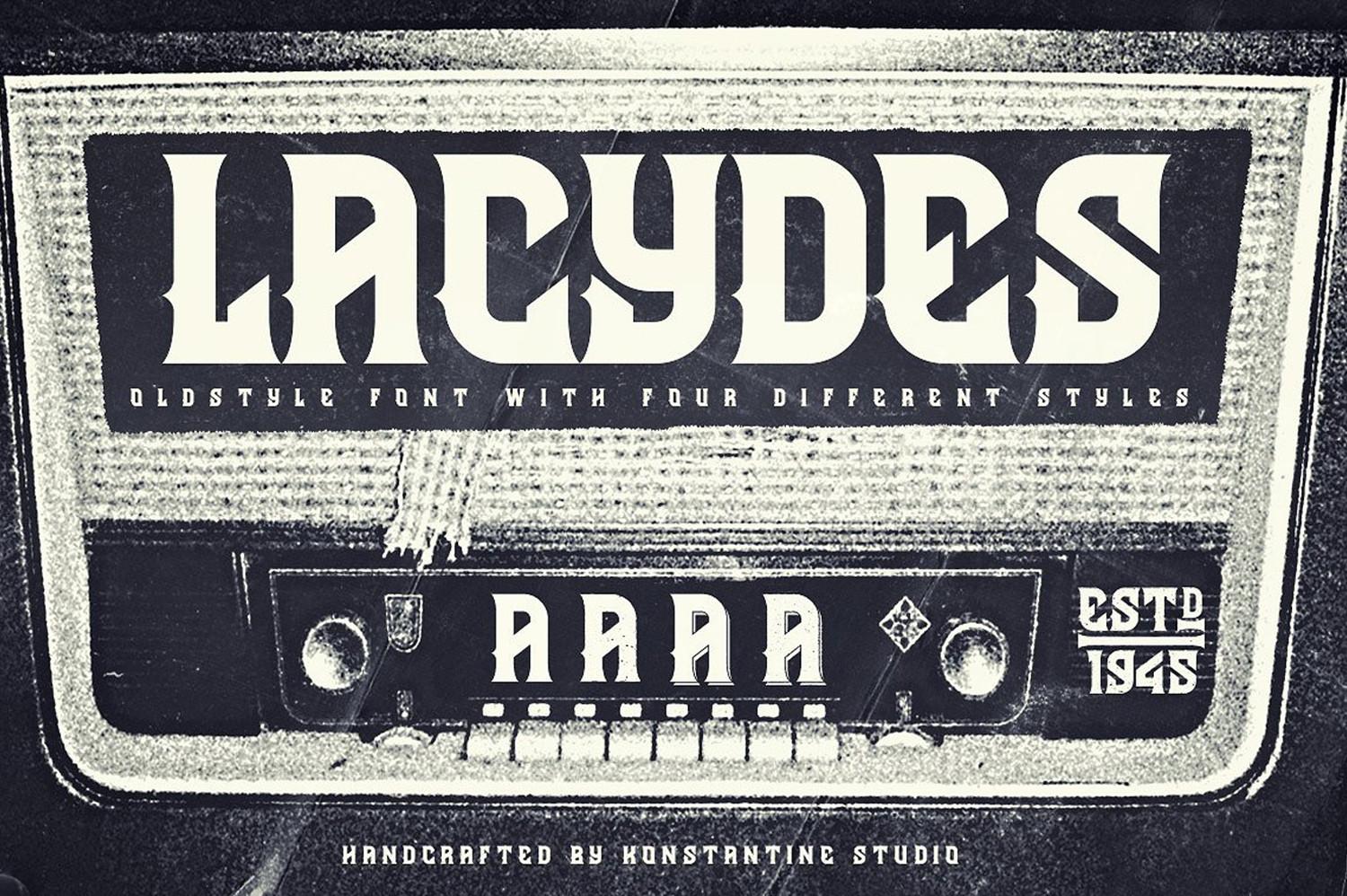 Lacydes Font
