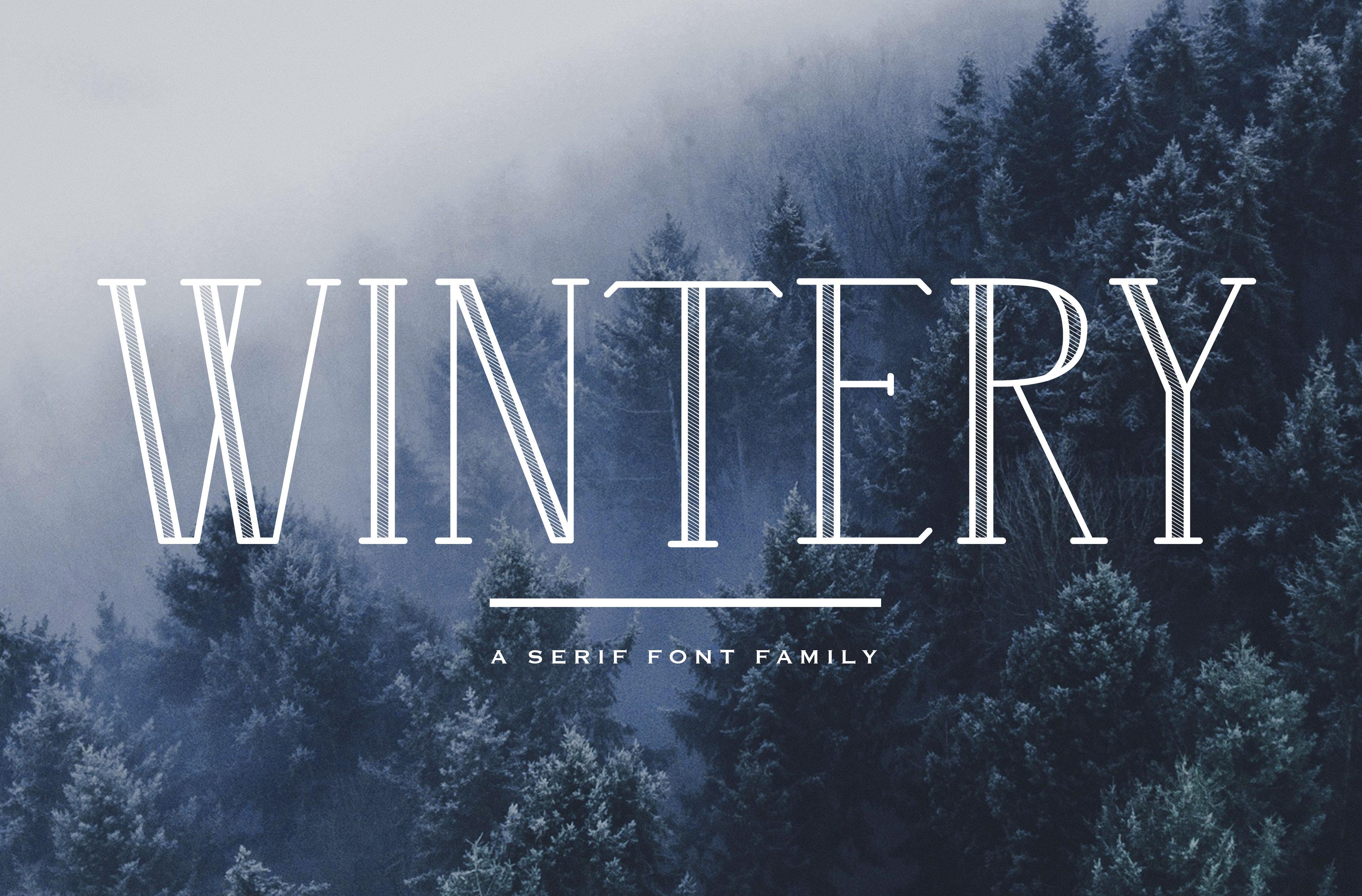 Wintery Family Font