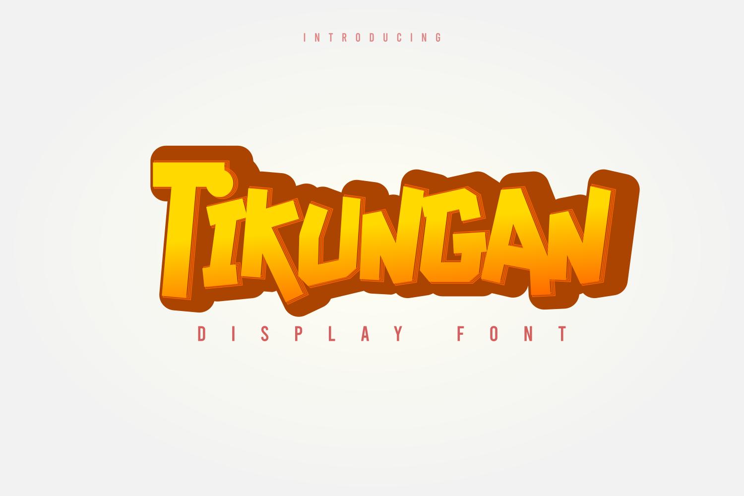 Tikungan Font