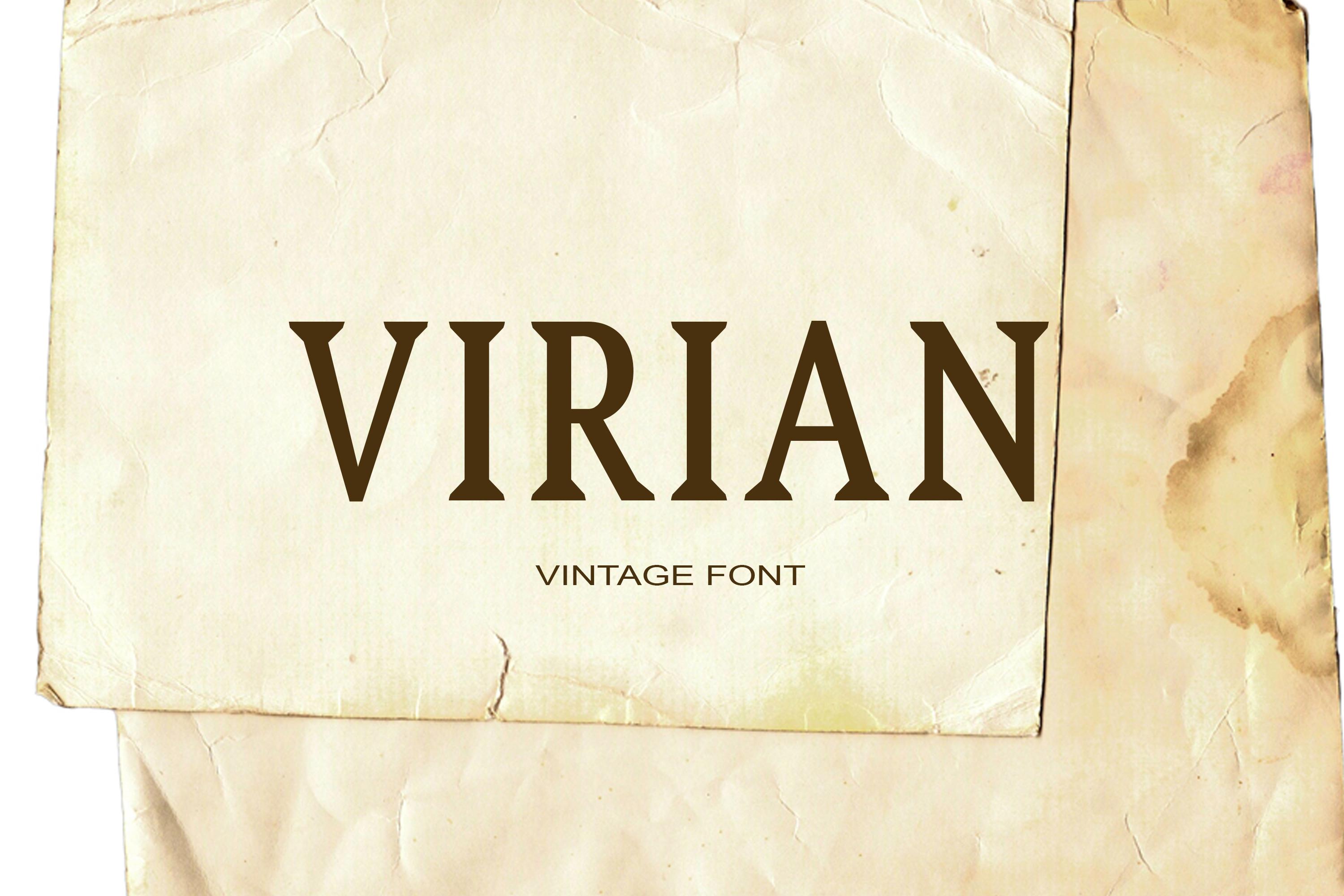 Virian Font