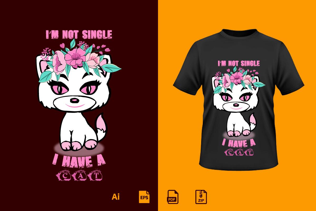 Cat Tshirt Design 21