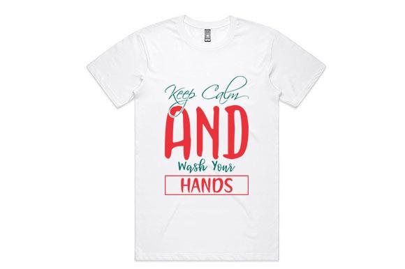 Stay Home Svg Design, Keep Calm and Wash