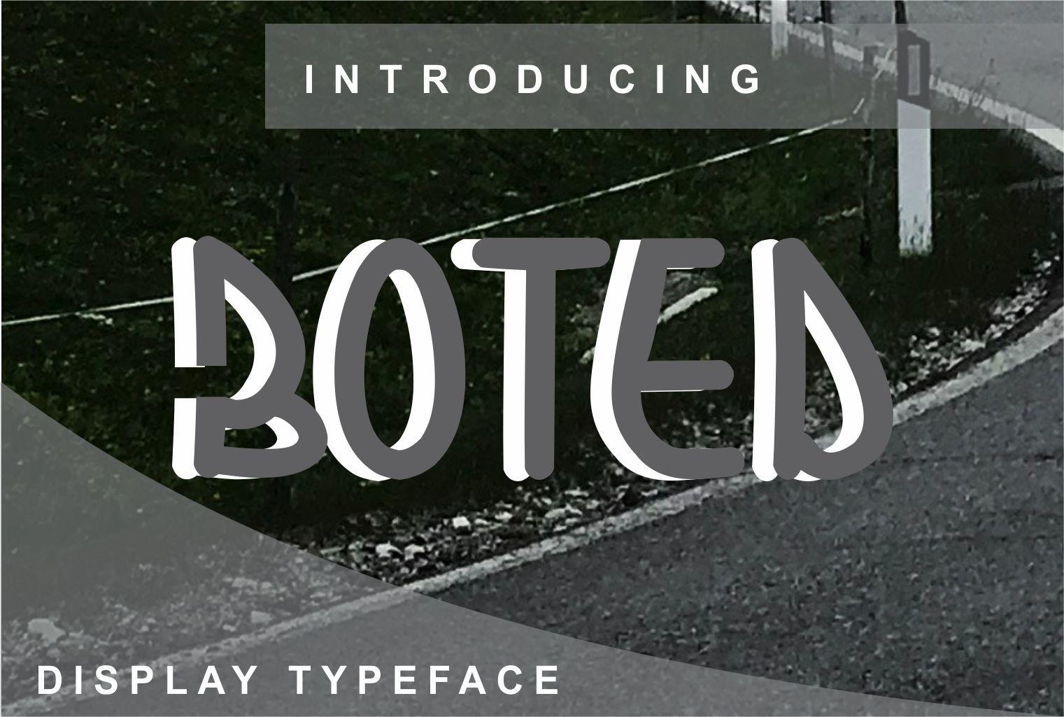 Boted Font