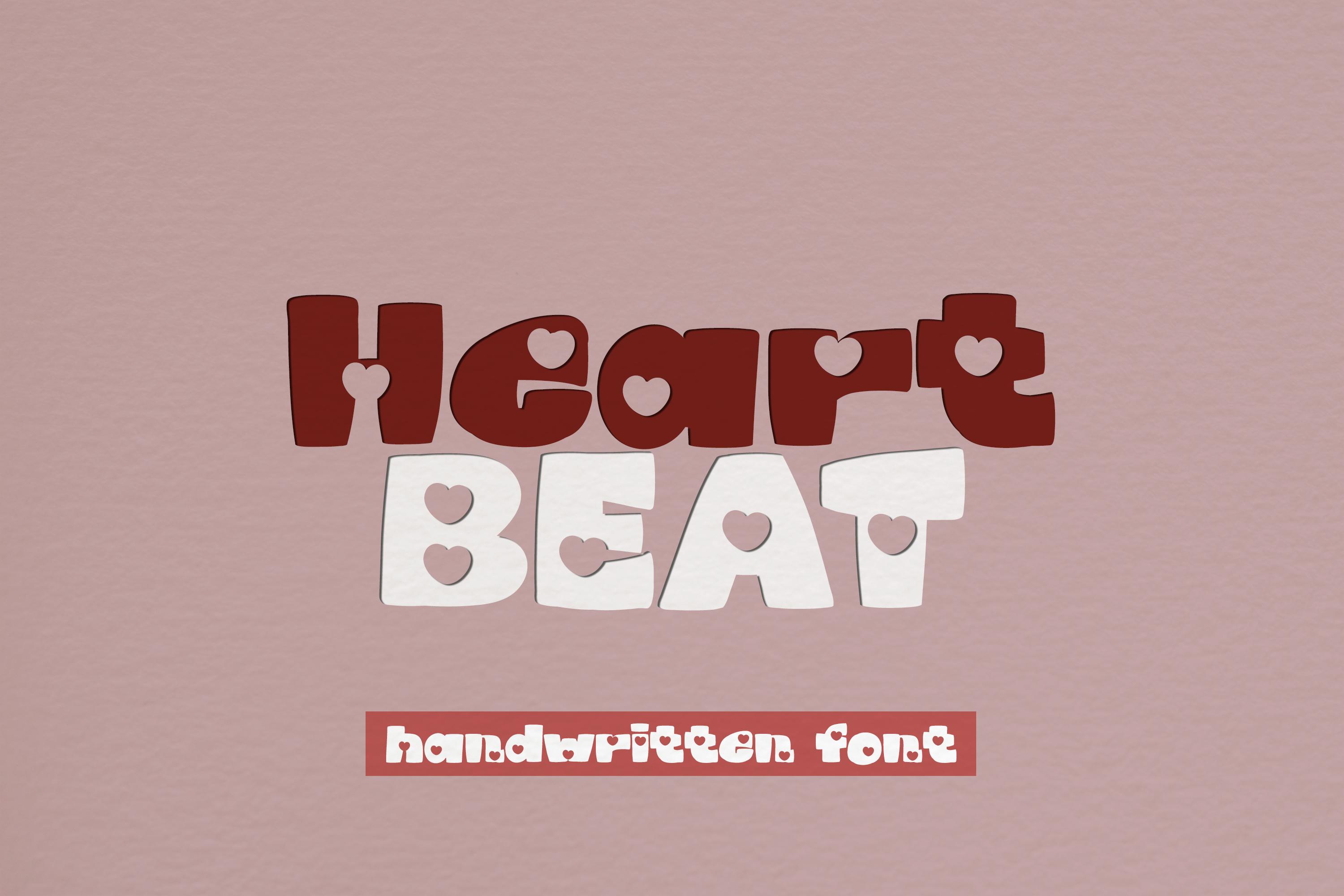 Heartbeat Font