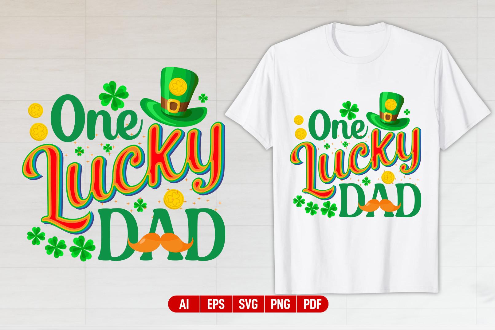 Dad St. Patrick’s Day T-shirt Design