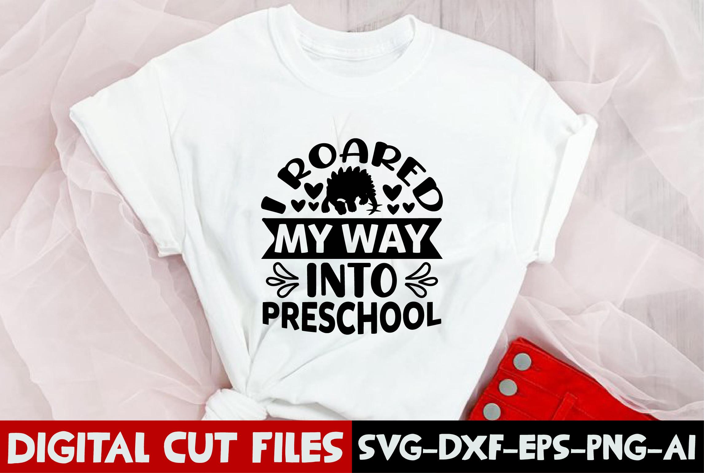 I Roared My Way into Preschool