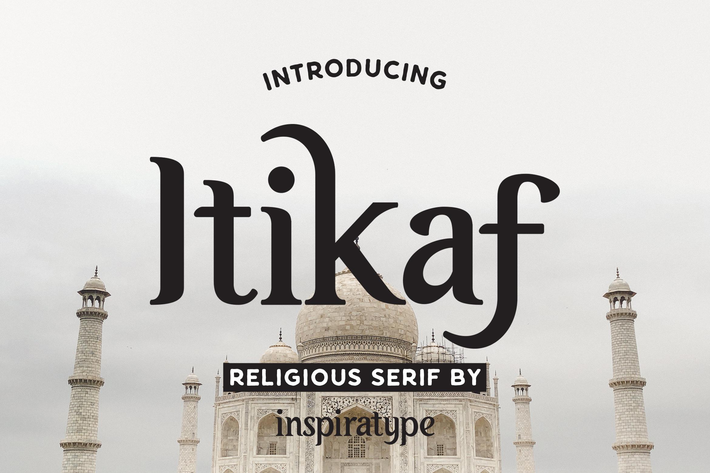 Itikaf Font