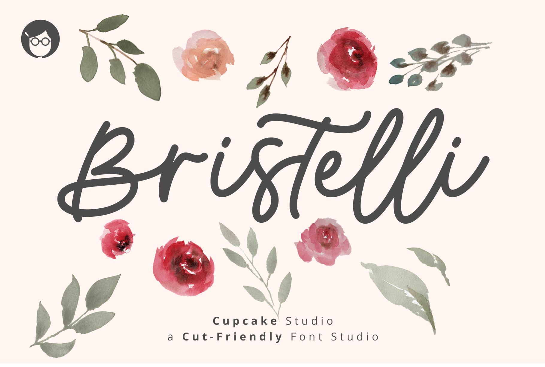AL Bristelli Font