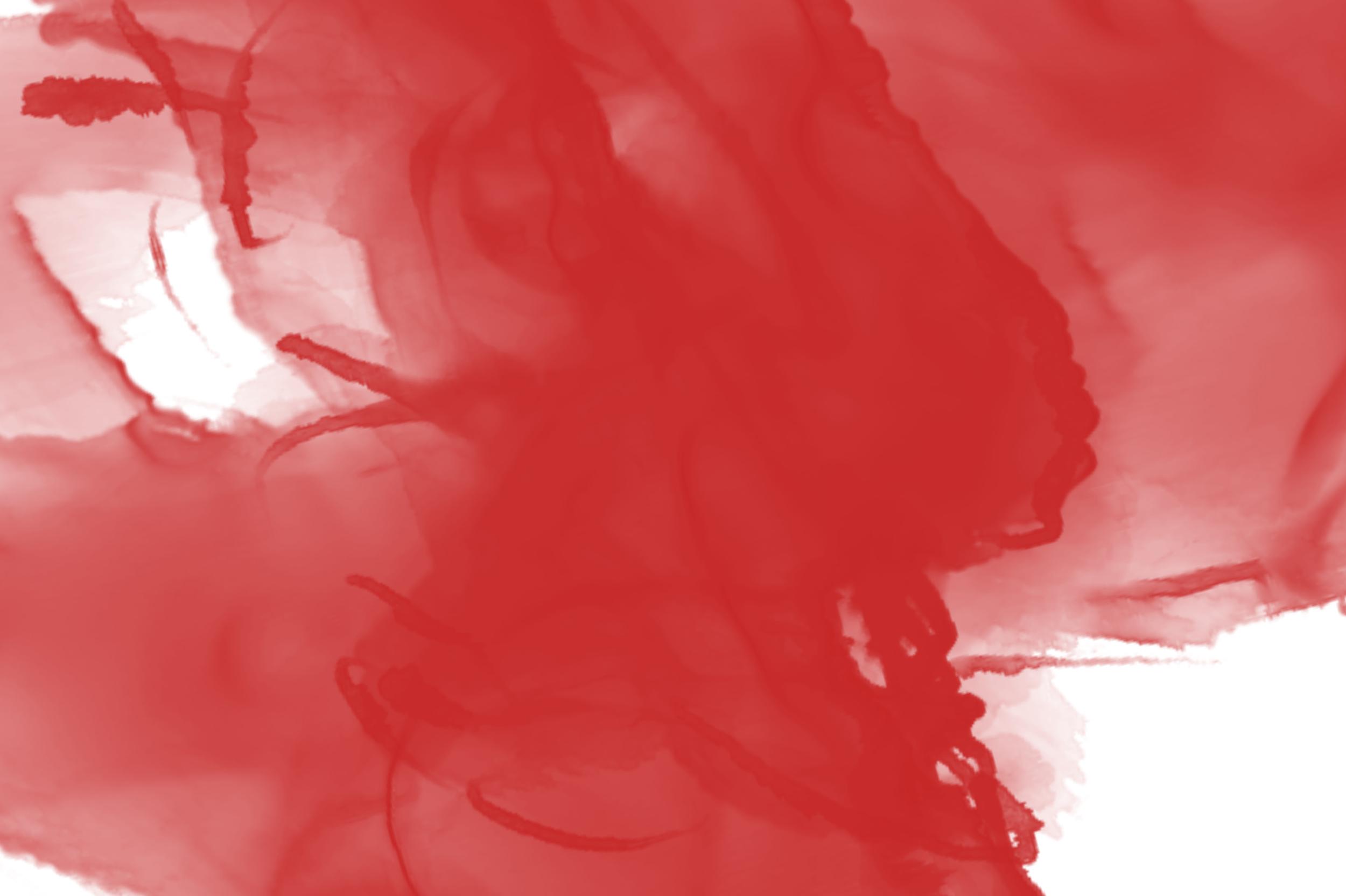 Watercolor Stains Wedding