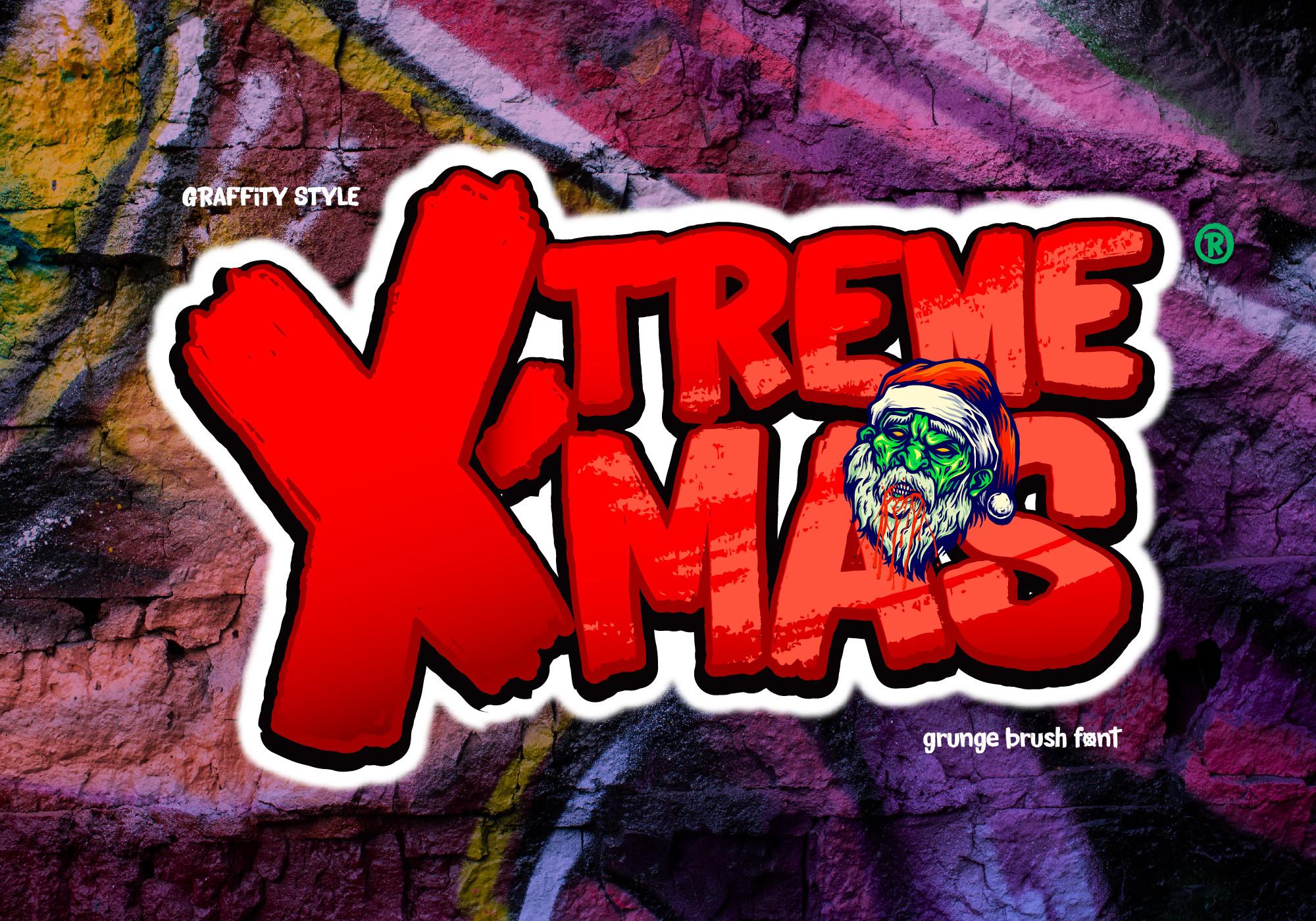 Extreme Xmas Font