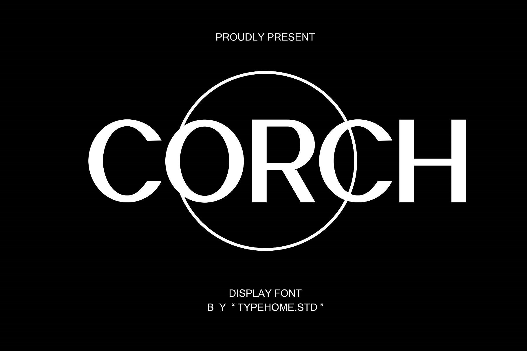 Corch Font