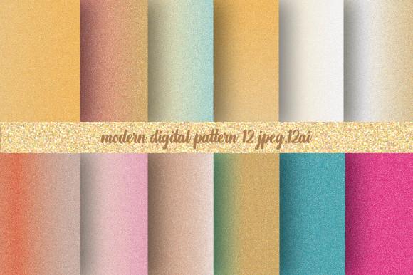 Mom's Golden Digital Paper Bundle 616