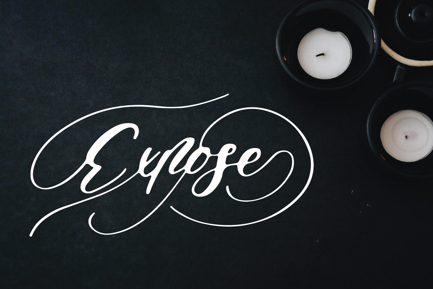 Expose Font