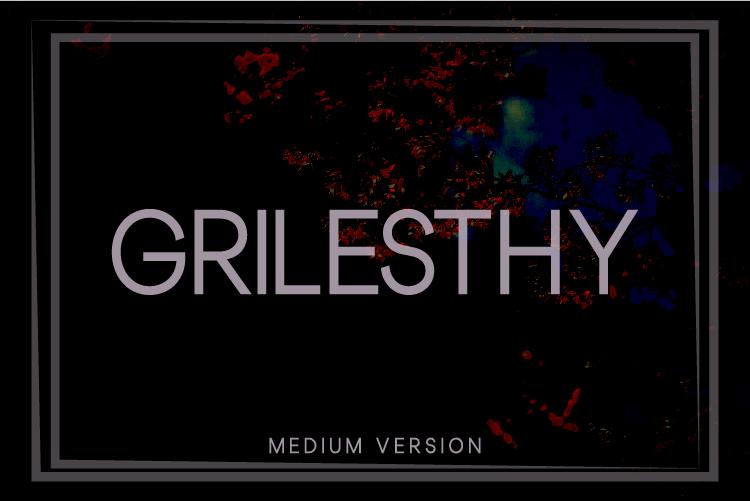 Grilesthy Medium Font