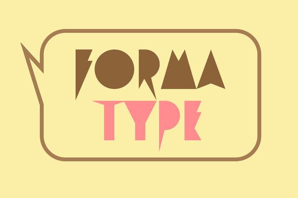 Forma Type Font