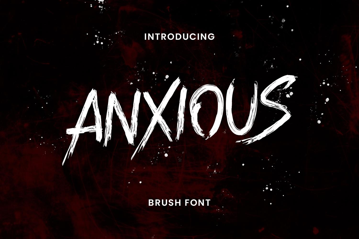 Anxious Font