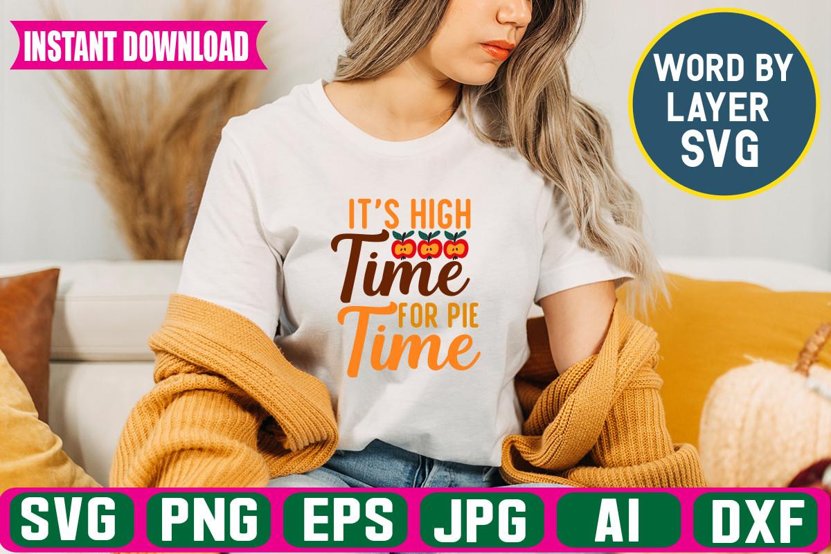 It's High Time for Pie Time