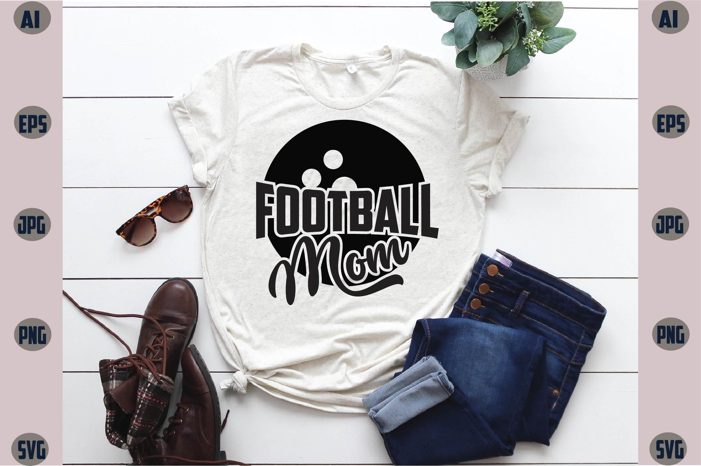 Football Typography, Svg T Shirt Design