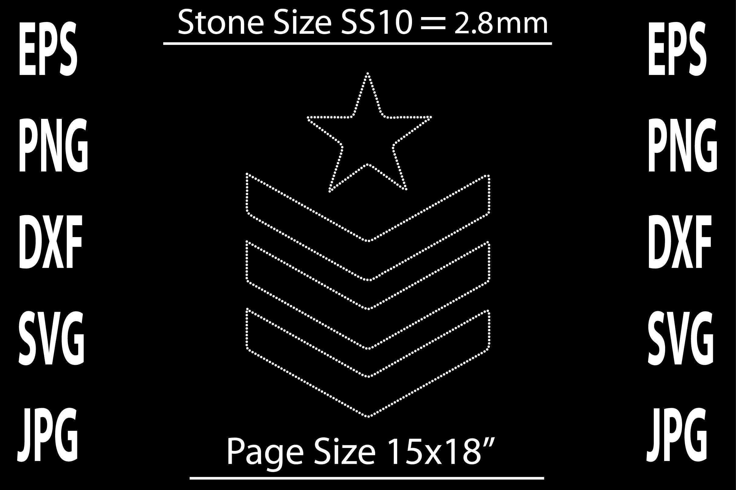 Veterans Rhinestone Design