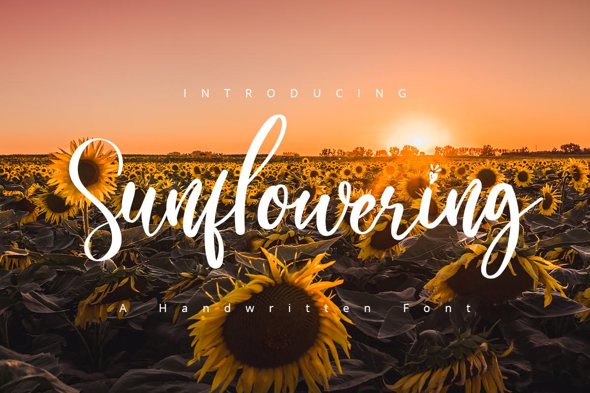 Sunflowering Font