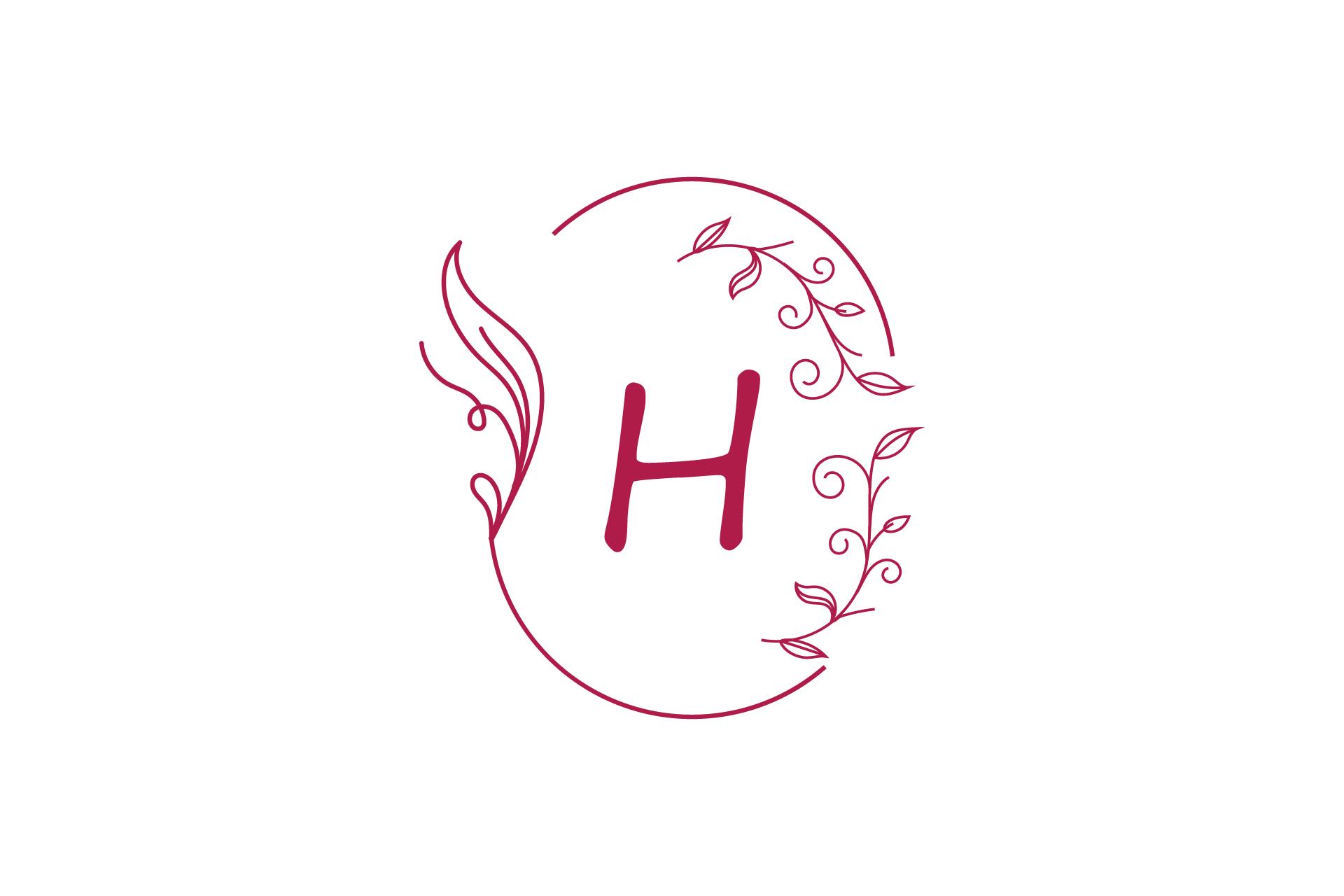 Typography Template Monogram