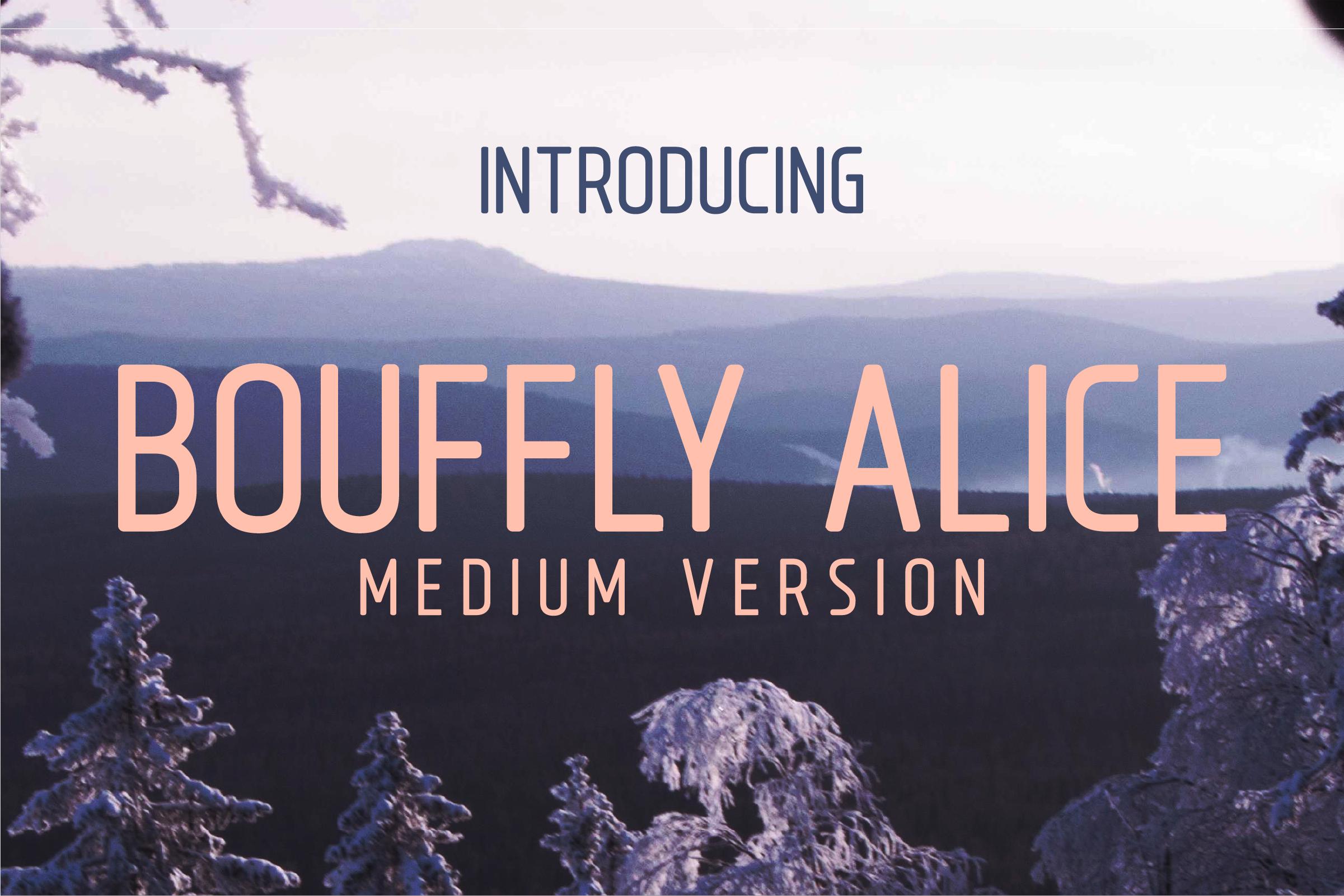 Bouffly Alice Medium Font