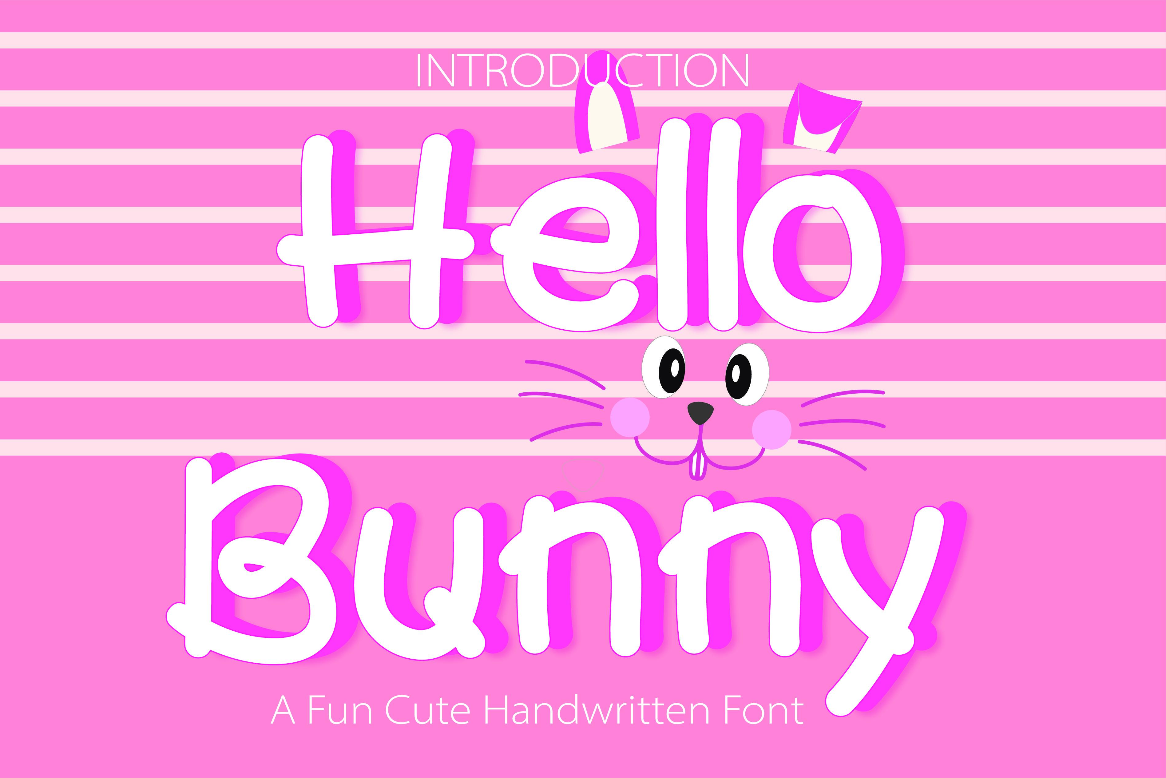 Hello Bunny Font