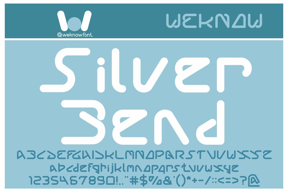 Silver Bend Font
