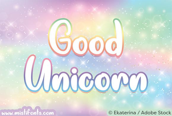 Good Unicorn Font