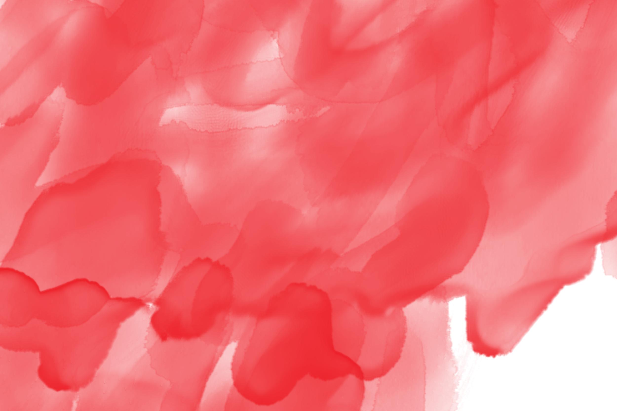 Pastel Peach Watercolor