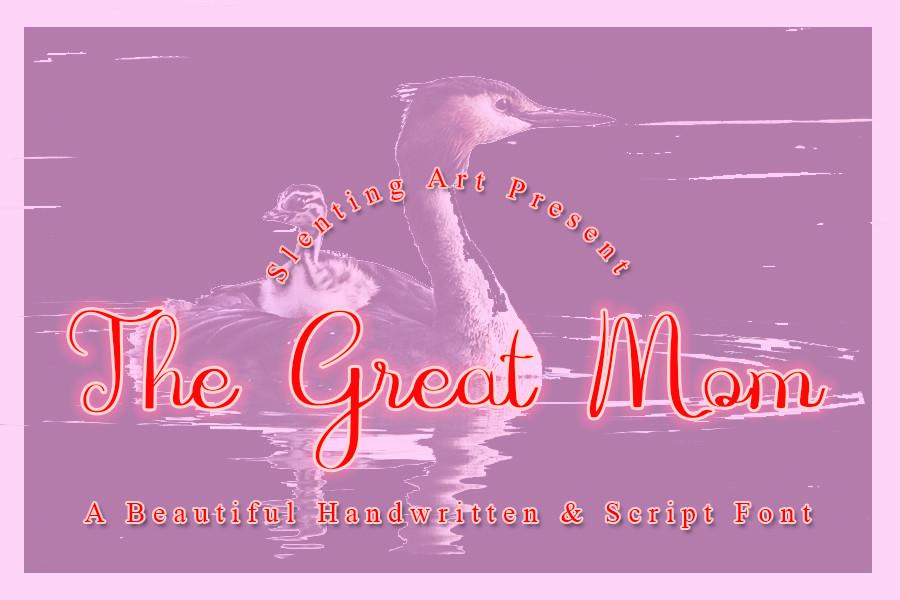 The Great Mom Font