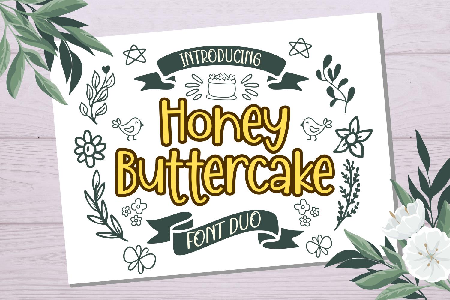 Honey Buttercake Font