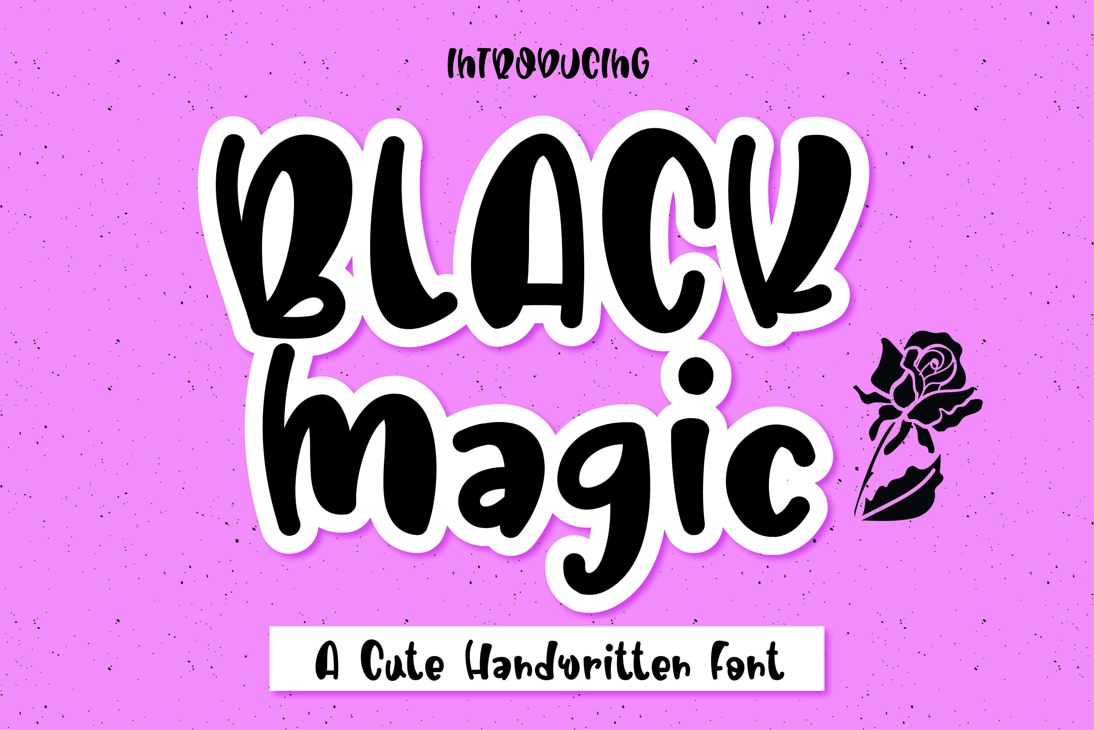 Black Magic Font