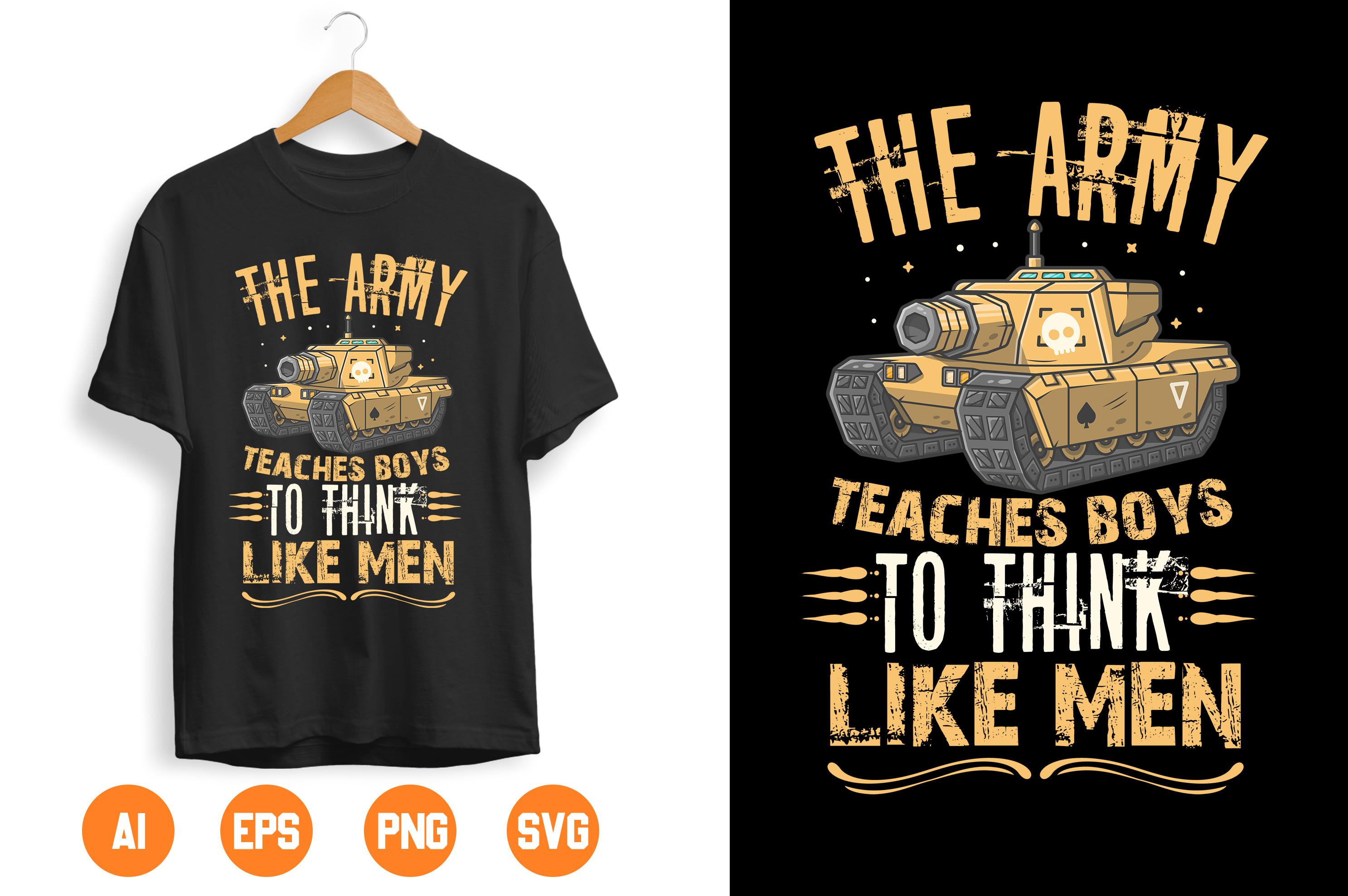 USA Army T-shirt Design 48