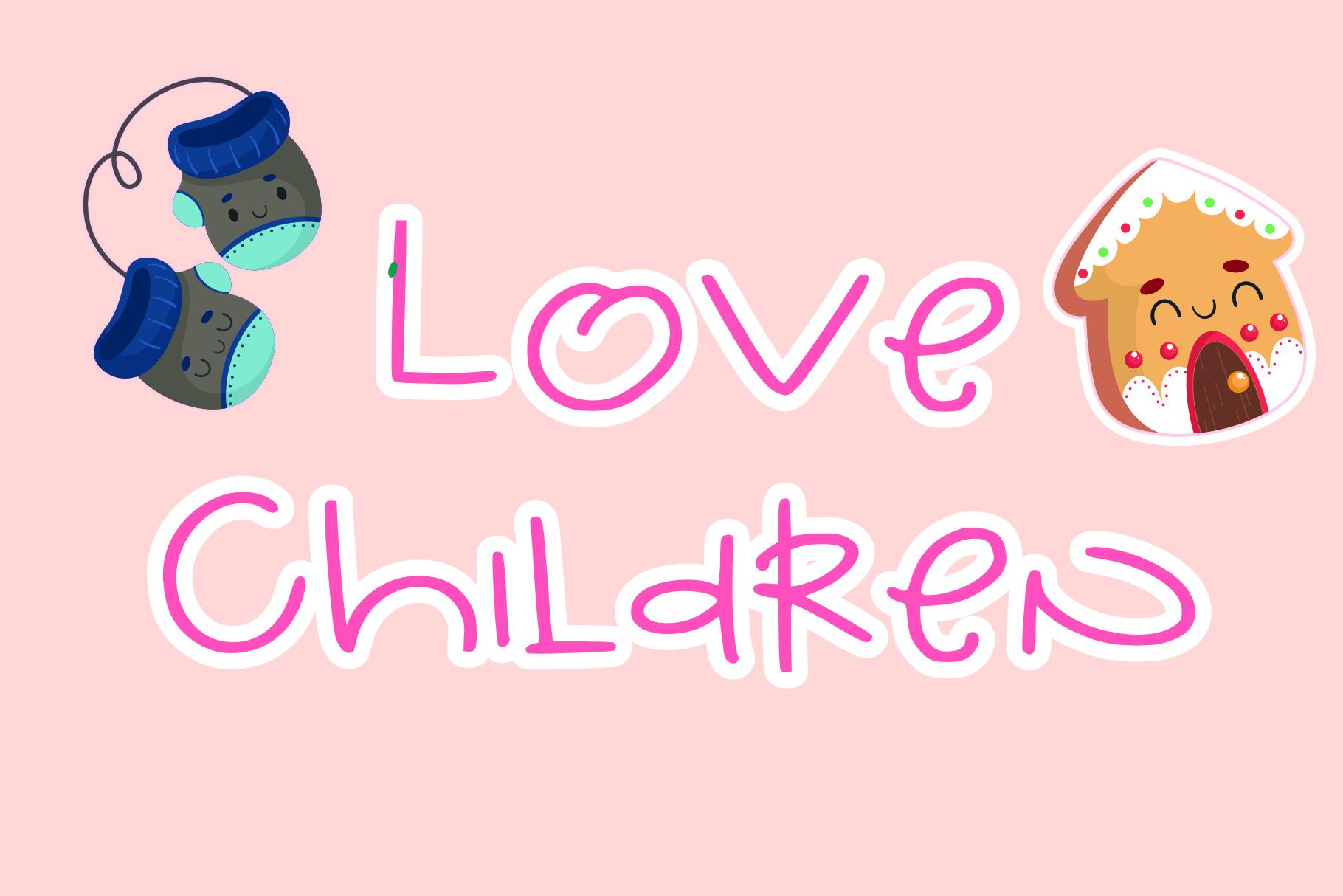 Love Children Font