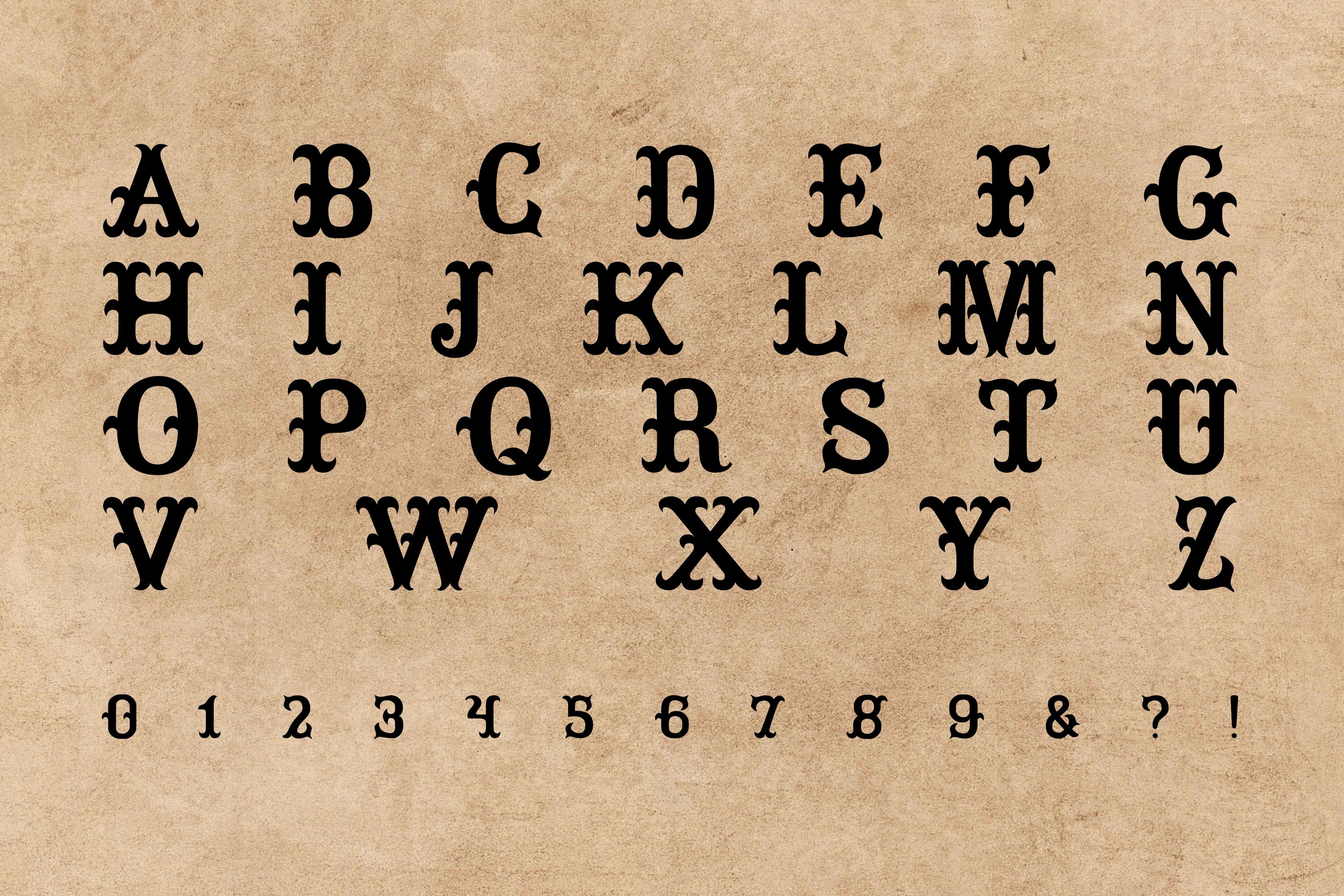 Ragtime Font