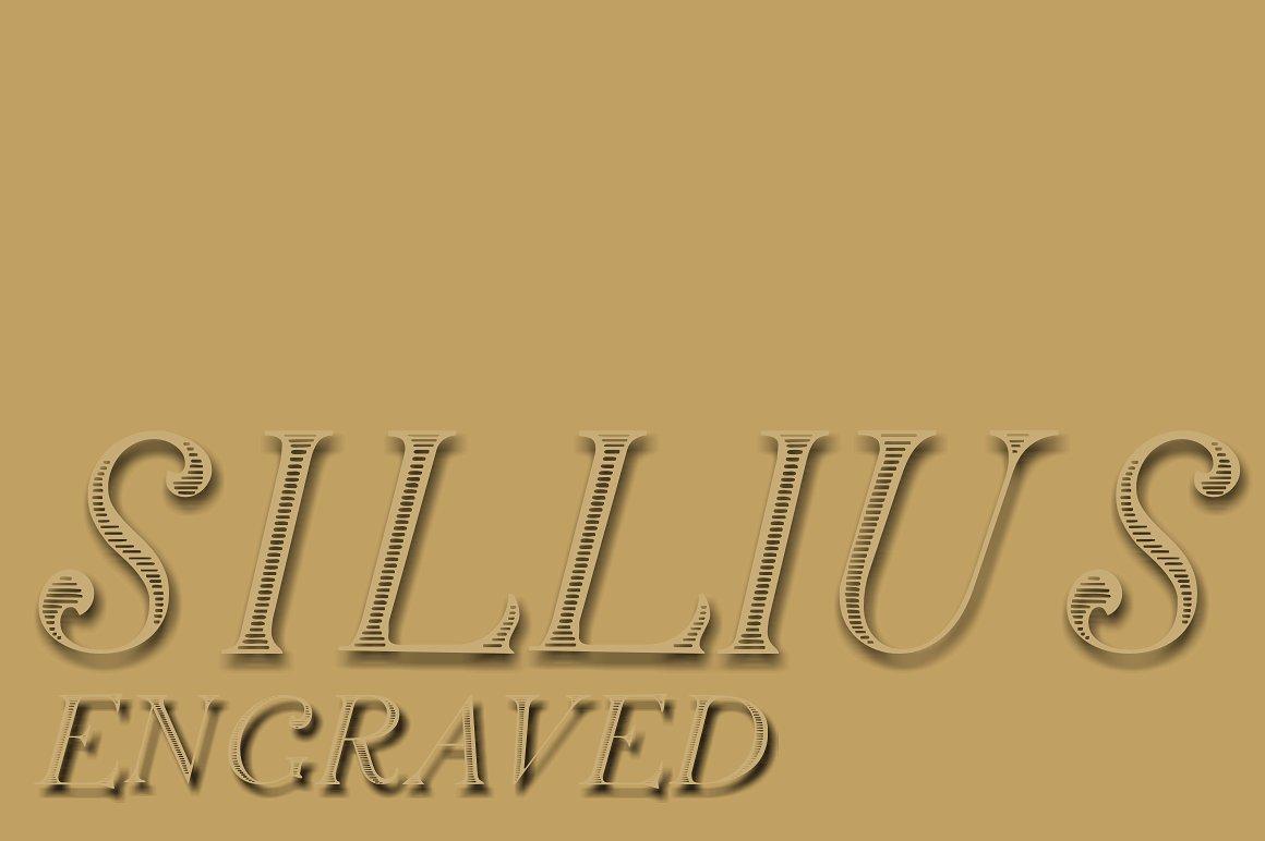 Silius Engraved Font