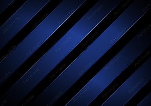 Abstract Blue Stripes Lines Pattern