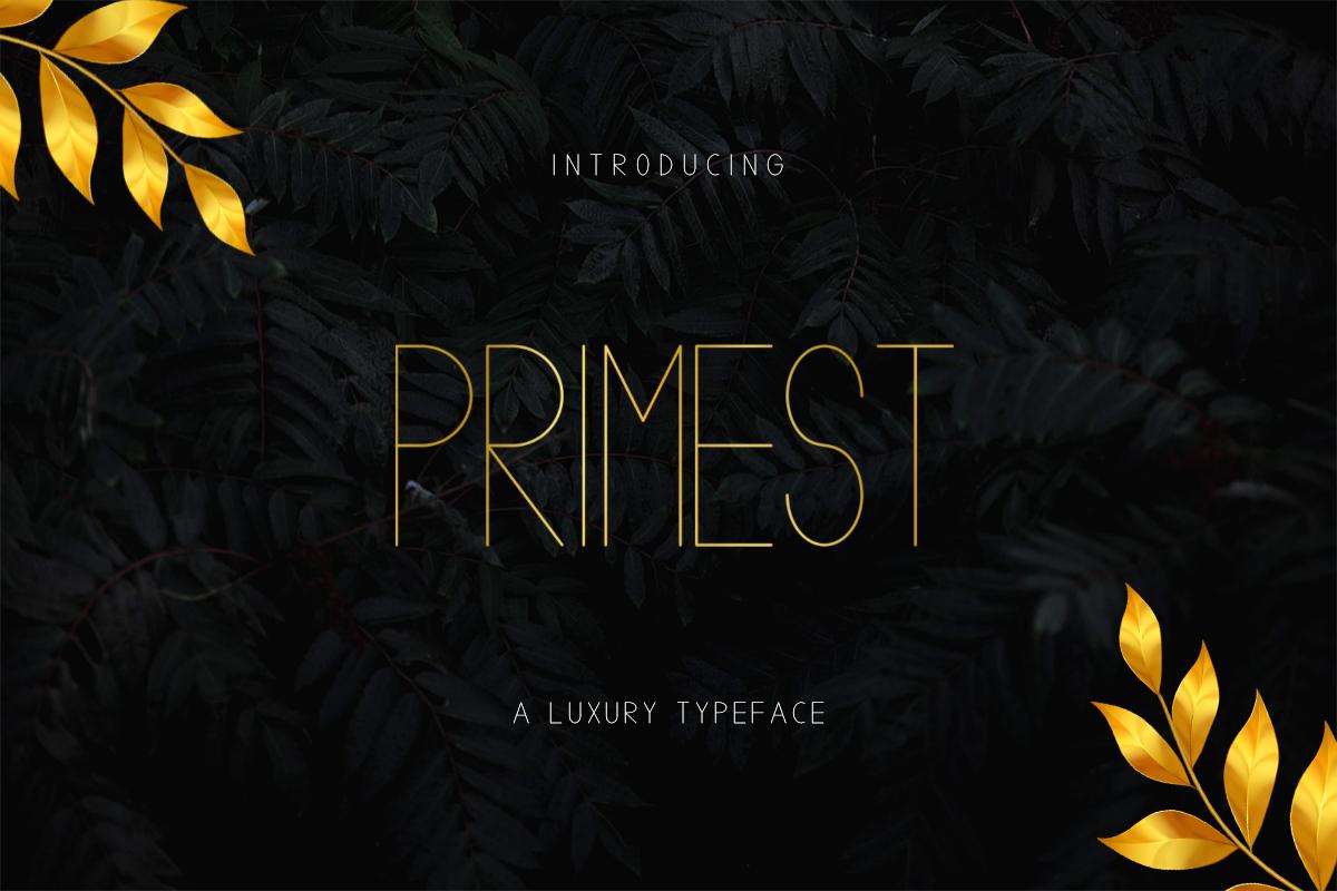 Primest Font