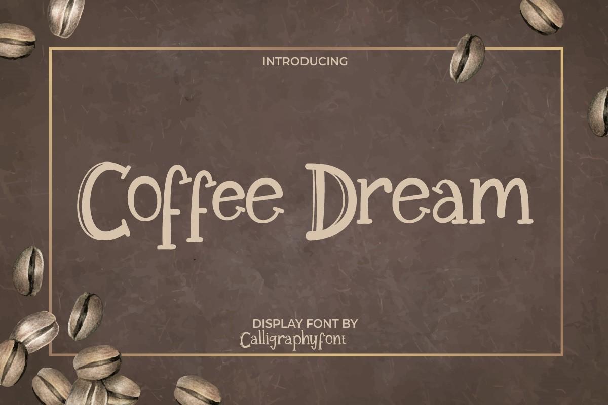 Coffee Dream Font