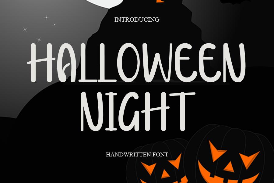 Halloween Night Font