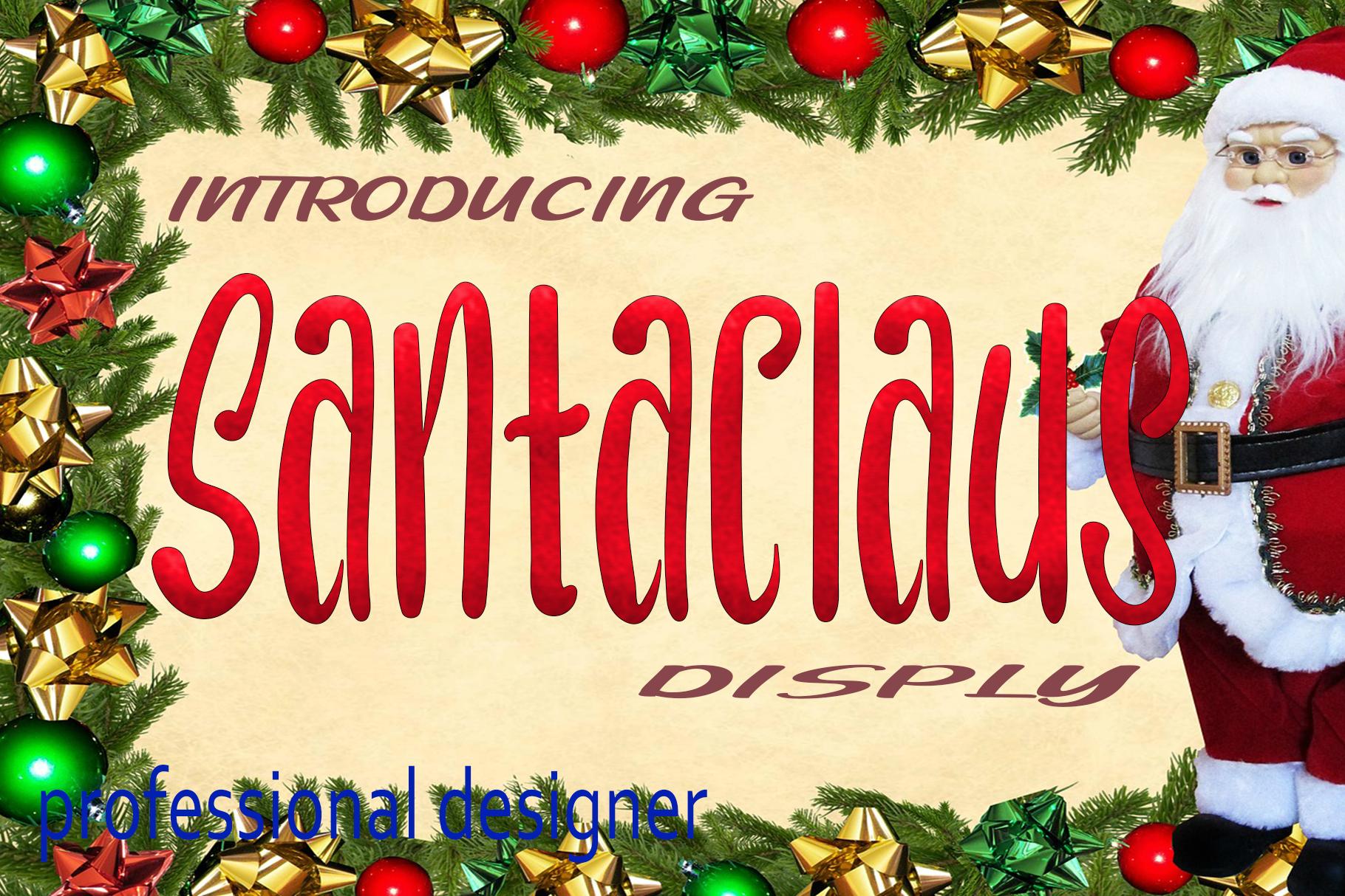 Santaclaus Font