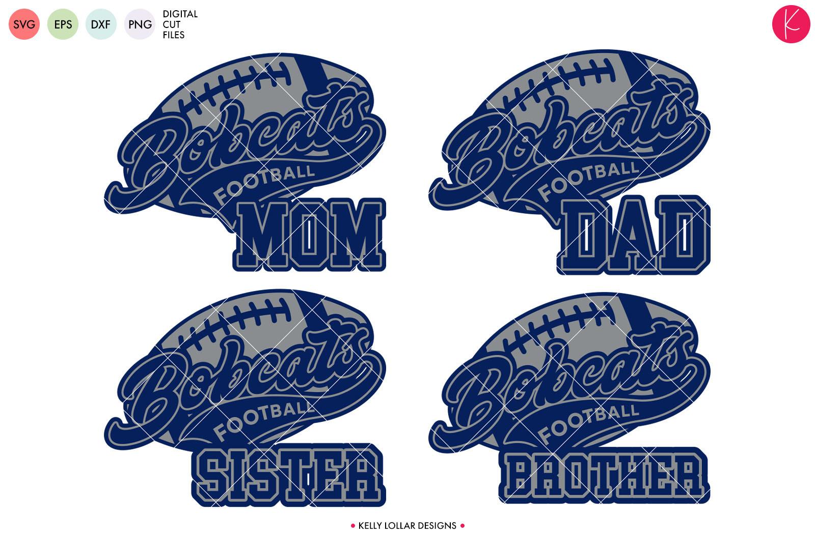 Bobcats Football Script Family Pack