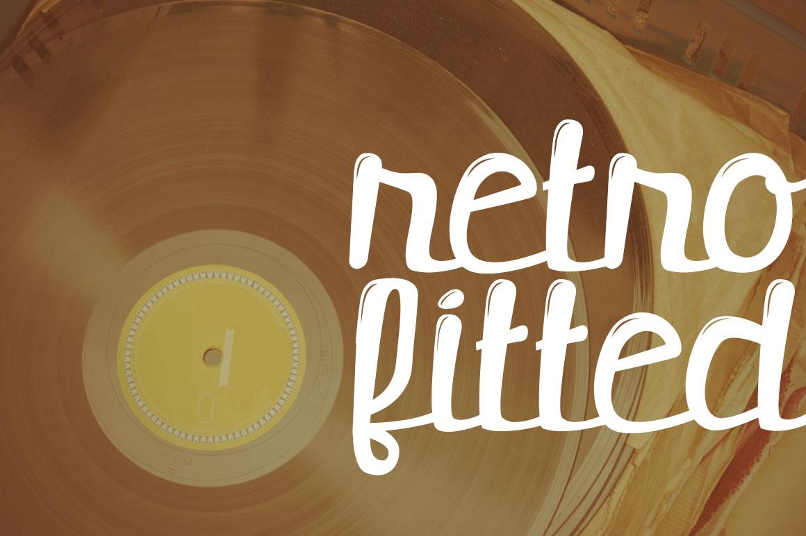 Retrofitted Font