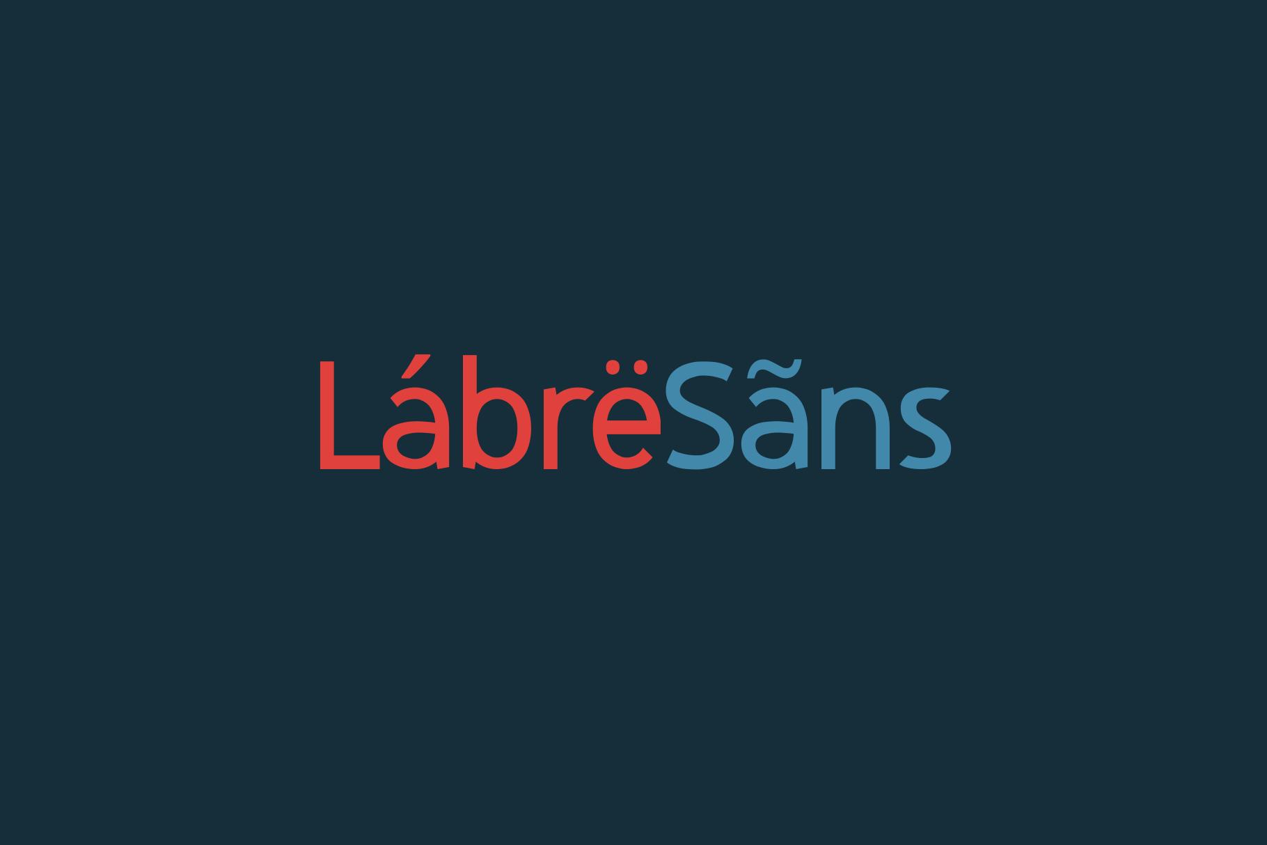 Labre Sans Font