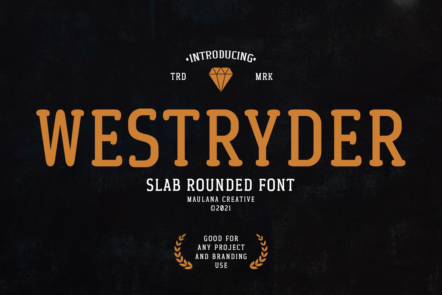Westryder Font