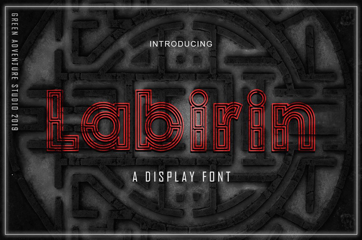 Labirin Font
