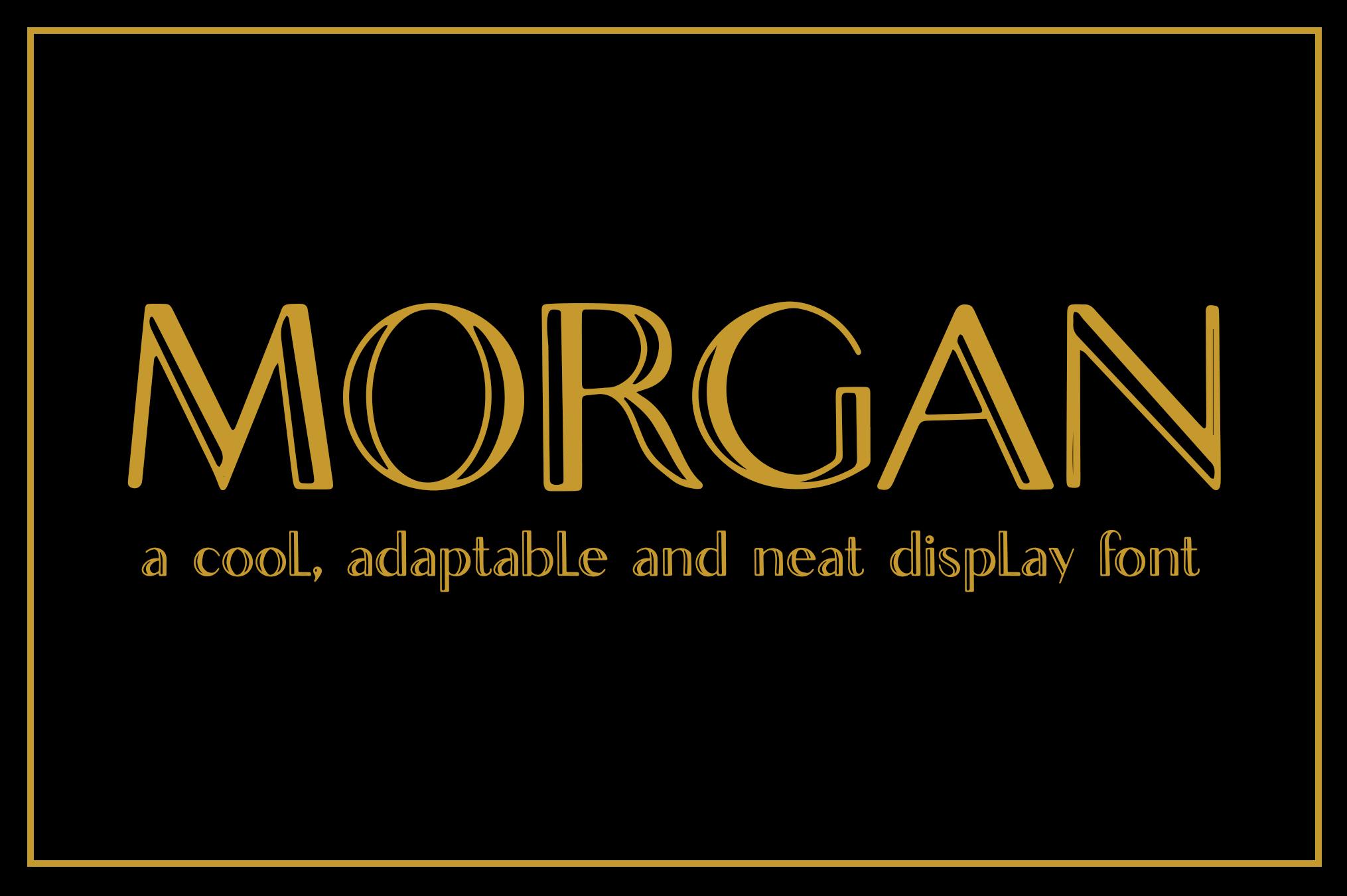Morgan Font