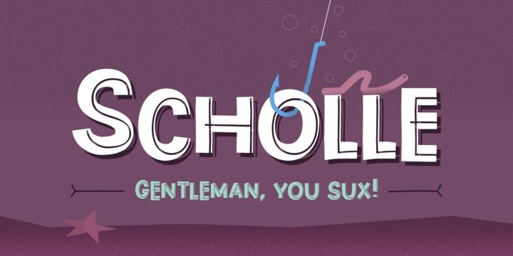 Scholle Font
