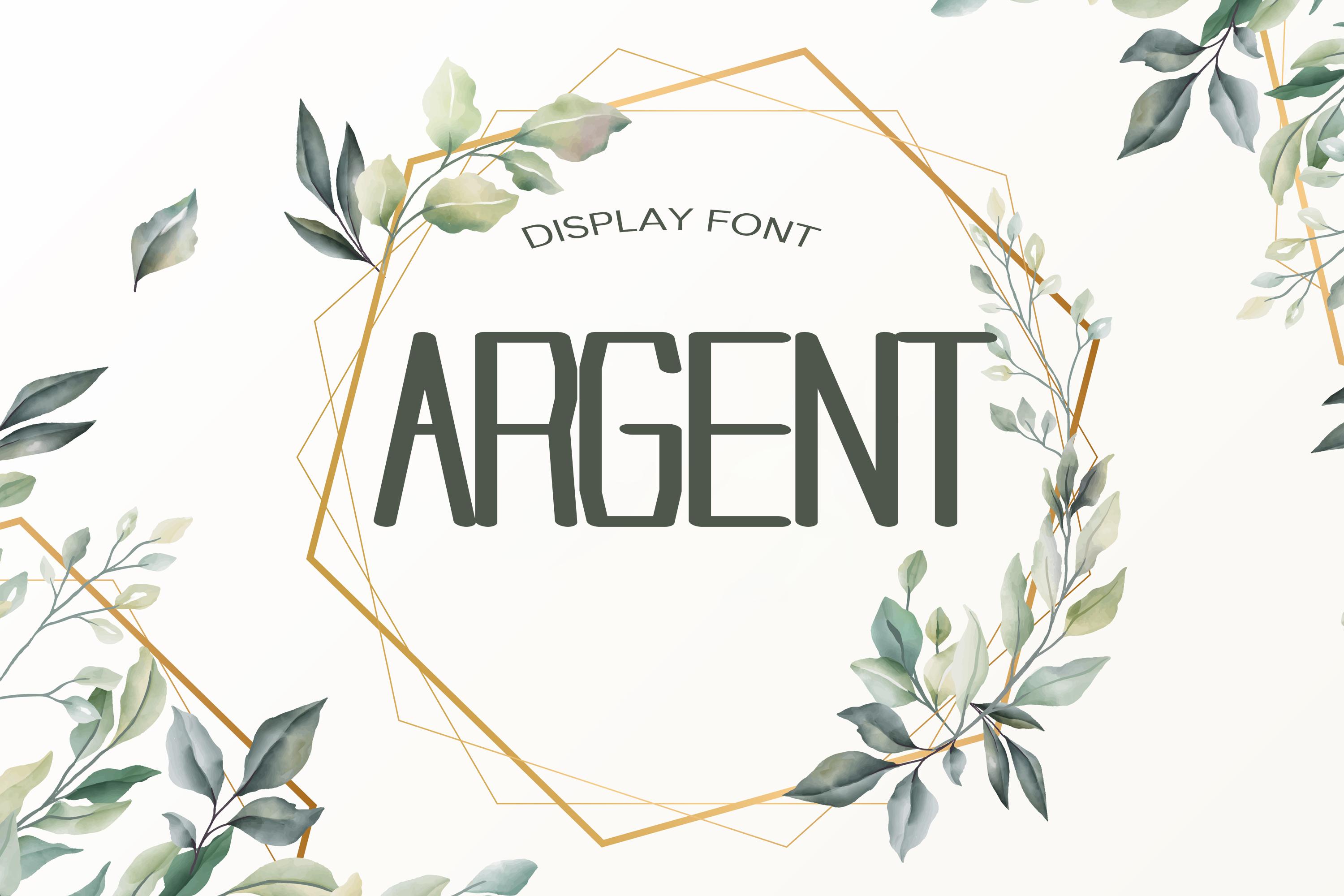 Argent Font